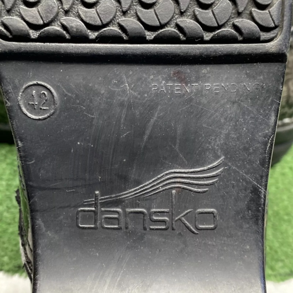 Dansko XP 2.0 Black Silver Women's Nursing Shoes Clogs US 11.5 / 12 Excel Cond - Picture 8 of 8